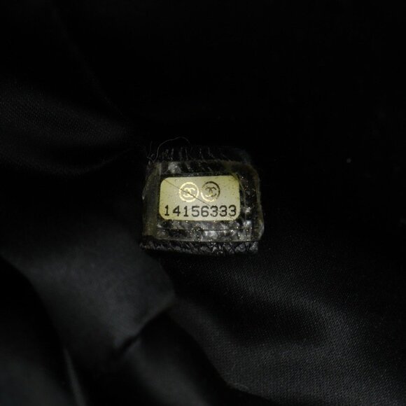 CHANEL Black Leather Coco Mark Tote Bag - Picture 11 of 12